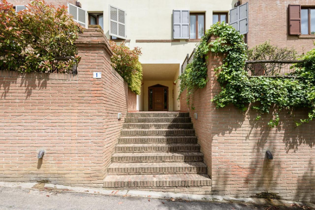 Luglie 360° Panoramic Terrace Lägenhet Siena Exteriör bild