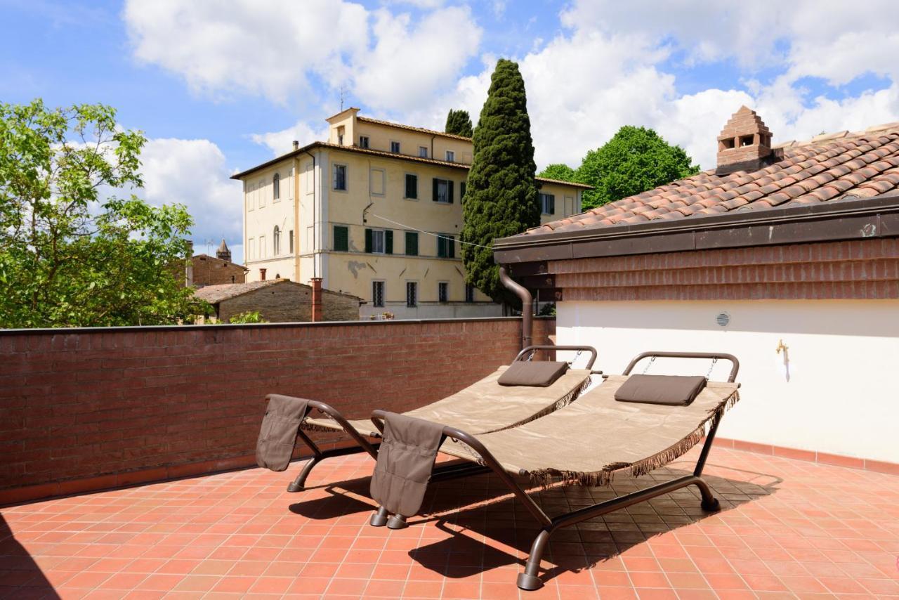 Luglie 360° Panoramic Terrace Lägenhet Siena Exteriör bild